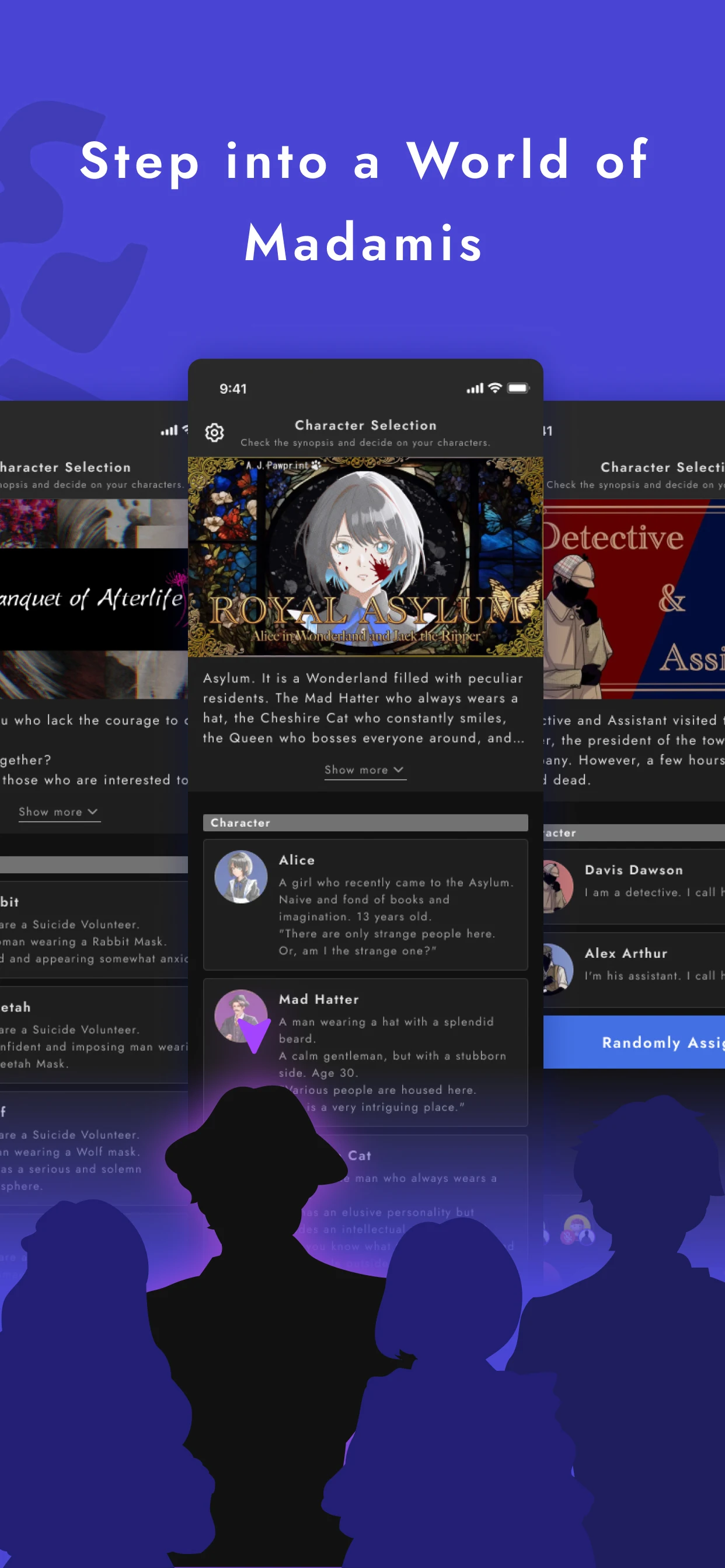 UZU - Murder Mystery App screenshot