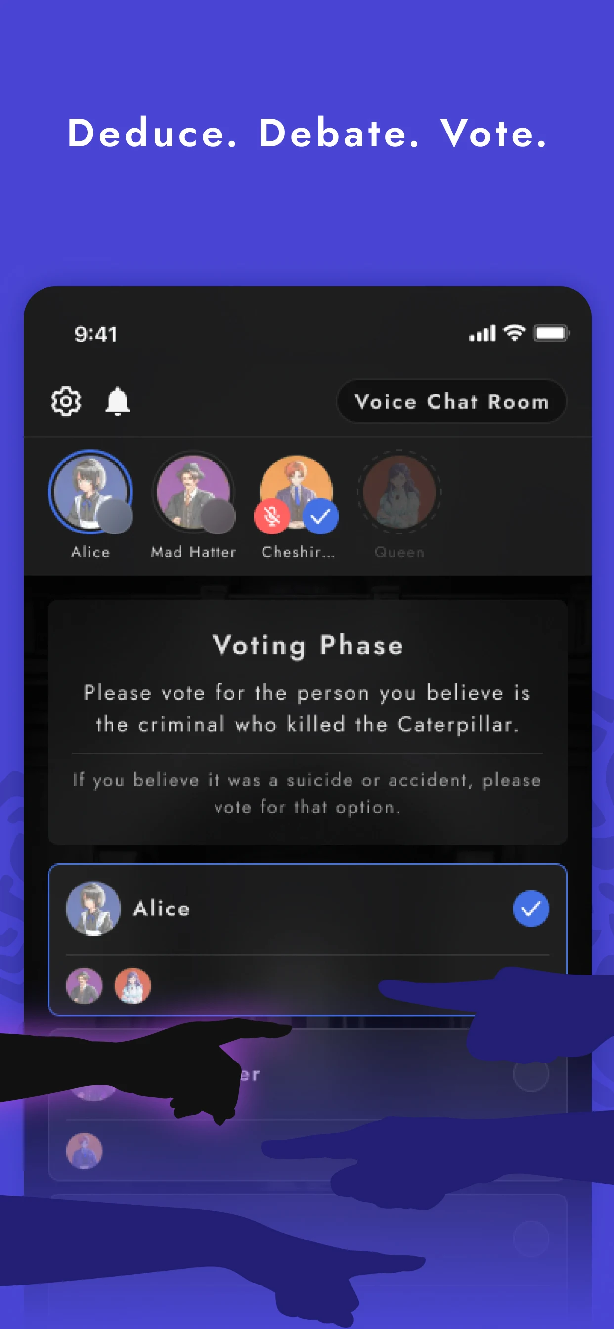 UZU - Murder Mystery App screenshot