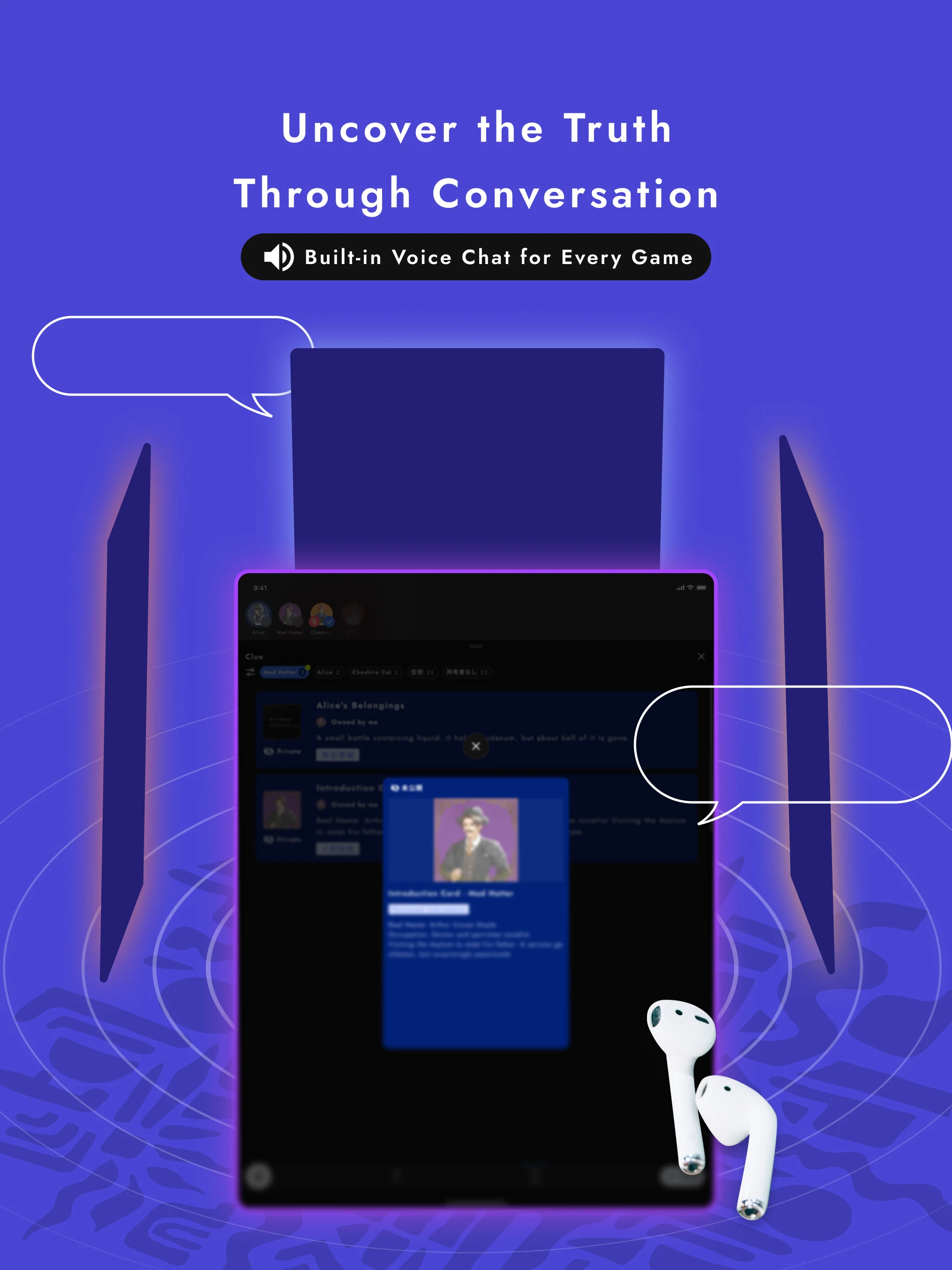 UZU - Murder Mystery App screenshot