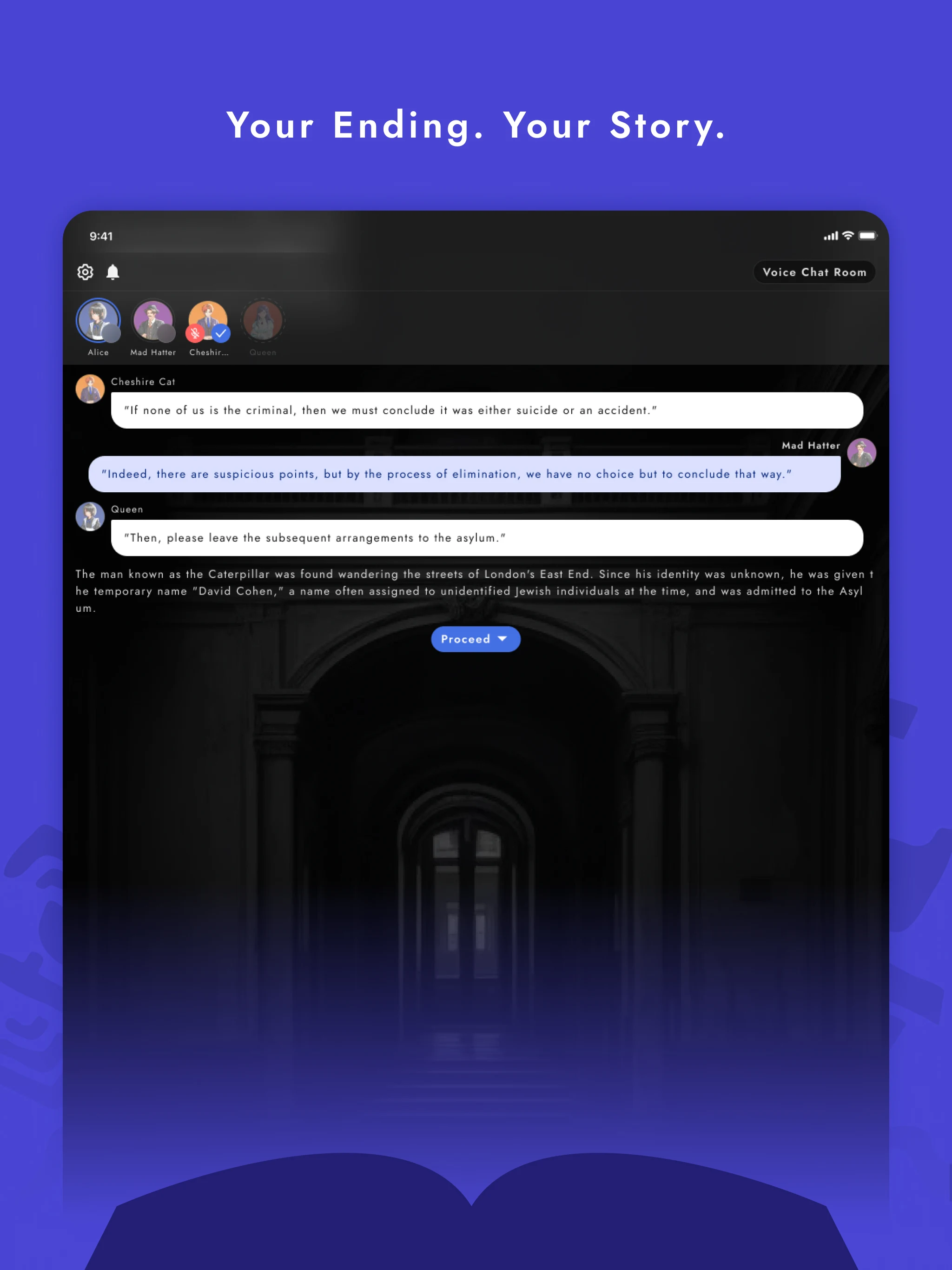 UZU - Murder Mystery App screenshot